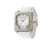 Police - Orologio da polso, analogico al quarzo, pelle