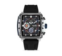 Police Orologio da uomo Cronografo analogico Verde Nero 44 mm Orologio da uomo Bracciali Orologi Orologio da uomo Orologio in pelle Orologio da uomo Bracciale in pelle