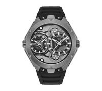 Police - Orologio Dual-time Scepter - Quartz movimento dell'orologio - Larghezza della cassa: 46 mm - Acciaio inossidabile - Black - 5 ATM