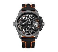 Police - Orologio Dual-time Underlined - Quartz movimento dell'orologio - Spessore della cassa: 53 mm - Larghezza della cassa: 46 mm - Stainless steel - Black&grey - 5 ATM