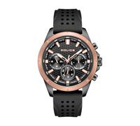 Police - Orologio Motion - Quartz movimento dell'orologio - Larghezza della cassa: 45 mm - Acciaio inossidabile - Black - 5 ATM