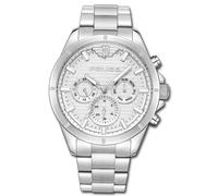 Police Orologio Uomo Acciaio Inox Argento Raho da Polso UPOK2227805