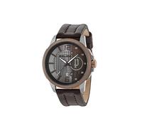 Police Mens Analogue Classic Quartz Watch with Leather Strap 15238JSUBN/13