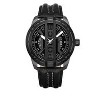 Police watches fast lane orologio Uomo Analogico Al quarzo con cinturino in Pelle di vitello PEWGB0039840