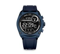 Police Smartwatch da uomo Smartwatch Orologio da polso Orologio digitale Fitness Tracker Orologio sportivo Blu 44 mm Silicone