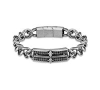 Police Stylish chain Bracciale with a cross Vigor PEAGB2120402