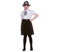 Police Ufficiale Costume Ragazze Wpc Occupazioni Costume Bambini Police