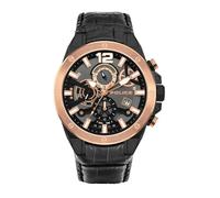 Police Unisex Adult Analogue Quartz Watch with Leather Strap PL15711JSBR.61