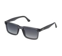 Police Uomo SPLP21E ORIGINS LITE 30 6S8P Occhiali da sole Acetato Grigio Fumo Squadrata Sfumato