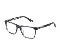 Police Uomo VPLL71 ORIGINS 59 06WR Montature da vista Acetato Blu Squadrata