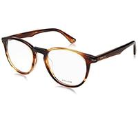 POLICE VPLG72 Occhiali, Shiny Striped Brown, 50 Uomo