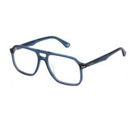 Police Vpln21 Occhiali Da Vista Unisex Blu Squadrato