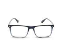 Police Vplq68 Occhiali Da Vista Unisex Blu Rettangolari