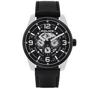 Police watches lawrence orologio Uomo Analogico Automatico con cinturino in Pelle di vitello PL.15663JSTB-02
