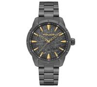 Police Black Stainless Steel Watch