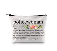 Policewoman Definition Makeup Bag Regalo Ufficiale di Polizia Regalo Accademia di Polizia Regalo di Laurea Polizia Sergente Regalo Polizia Gear Bag, Policewoman Definizione Eu