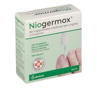 Niogermox® 80 mg/g smalto medicato per unghie 6,6 ml 6,60 ml Smalto pe
