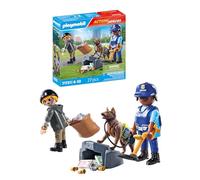 PLAYMOBIL 71731 - Action Heroes - Unità Cinofila e Ladro - 1 pz.