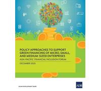 Policy Approaches to Support Green Financing of Micro, Small, and Me (Tascabile)
