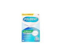 Polident 3 Minuti Pulitore Quotidiano per Protesi 66 cpr effervescenti