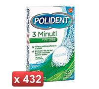 POLIDENT 432 COMPRESSE - POLIDENT TABS 3 MINUTI PZ.36 12 CONFEZIONI 000000011