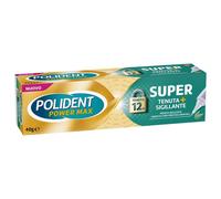 Polident Super Tenuta+Sigillante Sigillante per Protesi Dentale Gusto Menta 40g