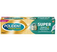 Polident Power Max Super Tenuta Sigillante Adesivo Protesi Dentali Menta Delicata 40g
