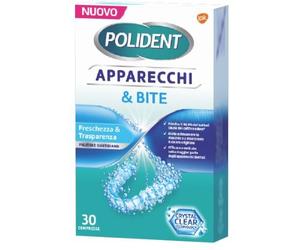 Polident Tabs 30compresse Apparecchi & Bite