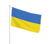 Poliestere Bandiera Da Dell'Individualità 90X150Cm Ukraine Ukrainians Bandiera Da Giardino Outdoor Bandiera Da Cortile Per Decorazione Domestica, Barca, La Fattoria All'Aperto