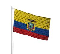 Poliestere Bandiera Da Personalizzata 90X150Cm Ecuador On Wall Bandiera Da Cortile Decorazione Bandiera Da Giardino Per Giardino, Barca, Feste