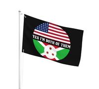 Poliestere Bandiera Da Pirati 90X150Cm Usa Friendly Burundian Bandiera Da Personalizzata Colore Vivido Bandiera Da Giardino Per Feste, La Fattoria All'Aperto, Barca