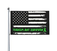 Poliestere Bandieras Pirati 90X150Cm Transplant Survivor Usa Flag Bandiera Da Cortile Resistente Ai Raggi Uv Bandieraes Dell'Individualità Per Camion, La Fattoria All'Aperto, Giardino