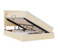Poliestere con contenitore LED Design moderno Cremona 140x190 cm Crema