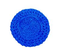 Poliestere Donna Maglia Crochet Capelli Net Traspirante Lavabile Sostituzione Elastico Casa Sleeping Retina Cappello Accessori Blu