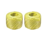 Poliestere Nylon Plastica Corda Spago Famiglia a Fasce,150m Lunghezza,Giallo 2pz