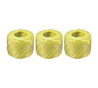 Poliestere Nylon Plastica Corda Spago Famiglia a Fasce,150m Lunghezza,Giallo 3pz