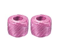 Poliestere Nylon Plastica Corda Spago Famiglia a Fasce,150m Lunghezza,Rosa 2pz