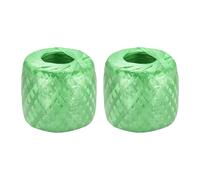 Poliestere Nylon Plastica Corda Spago Famiglia a Fasce,200m Lunghezza,Verde 2pz