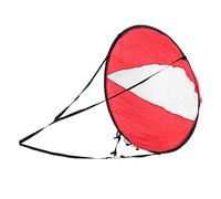 Poliestere Taffeta Pieghevole Kayak Trasparente Finestra Canoa Barca Barca Sportiva per Ilkayak Vela Rossa (rosso)