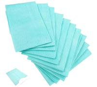 Polietilene Bavaglino Dentale Monouso 10 Pezzi Blu | Assorbe Saliva , Protegge dal Passaggio, Riduce Rischi di Infezione, per Estetica e Orale Colore Casuale