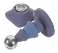 Polietilene Fermaporta Vetro da Magnetico in Pavimento per Porta Ufficio | Resistenza All'invecchiamento, Installazione Adesiva senza Fori, Materiale Riutilizzabile, Non Si Deforma