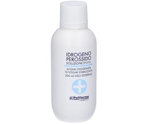 Polifarma Benessere Idrogeno Perossido F.U. 3% 200 ml Soluzione