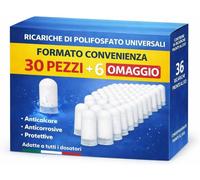 Polifosfati Anticalcare Universali per Dosatore Caldaia 36 Ricarica di Ricambio