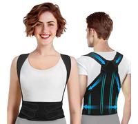 Poligono Correttore Posturale Spalle Schiena, Fascia Lombare Supporto Postura Uomo Donna, Busto Schiena Dritta Cintura Tutore Correttore Posturale，Cintura di correzione Della Postura Regolabile, M