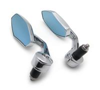 Poligono Specchietti Cromo Per Honda / Suzuki/Kawasaki/Yamaha 7/8 " 1 " Diametro