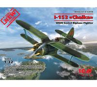 Polikarpov I-153 Chaika WWII Soviet Fighter 1:32 ICM32010 - icm modellismo