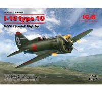 Polikarpov I-16 type 10 WWII Soviet Fighter 1:32 ICM32004 - icm modellismo