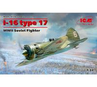 Polikarpov I-16 type 17 WWII Soviet Fighter 1:32 ICM32005 - icm modellismo