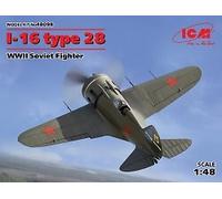 Polikarpov I-16 type 28 WWII Soviet Fighter 1:48 ICM48098 - icm modellismo