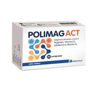 Farmitalia Integratore alimentare Polimag Act Multifunzionale 30 compresse